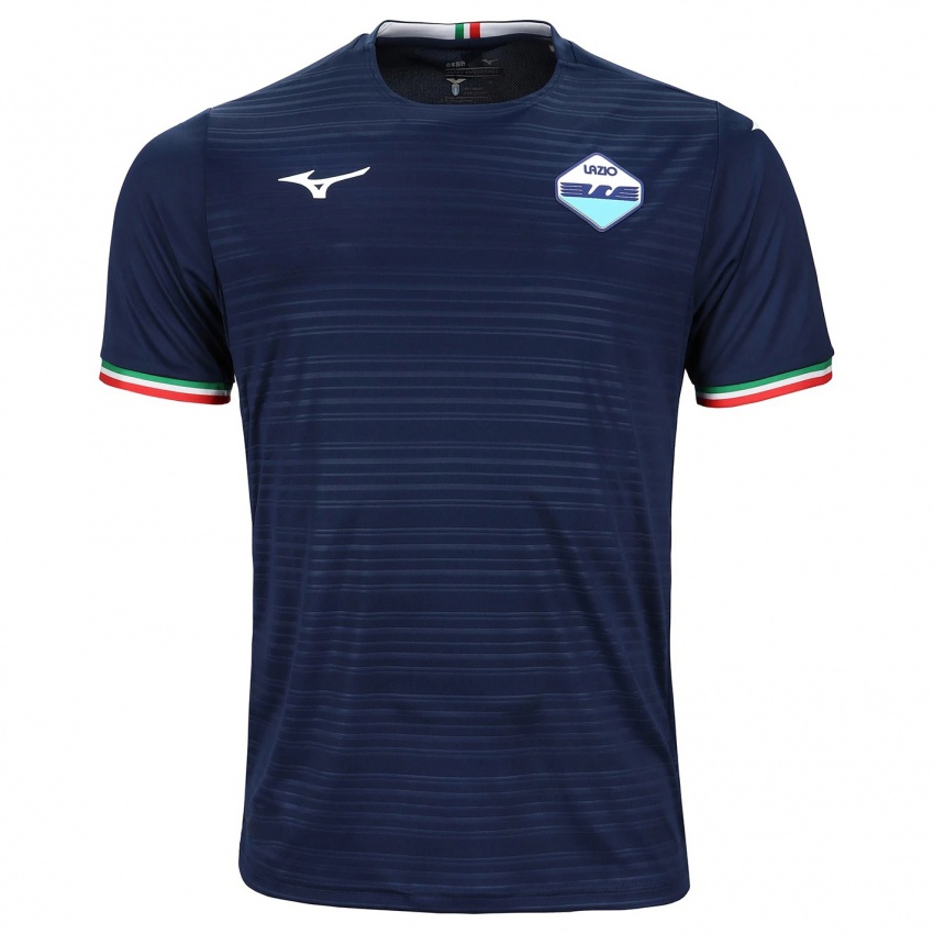 Mænd Federico Serra #17 Flåde Udebane Spillertrøjer 2023/24 Trøje T-Shirt