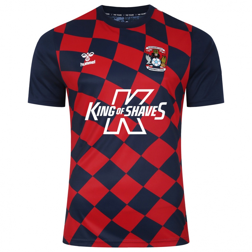 Mænd Kasey Palmer #45 Rød Flåde Udebane Spillertrøjer 2023/24 Trøje T-Shirt