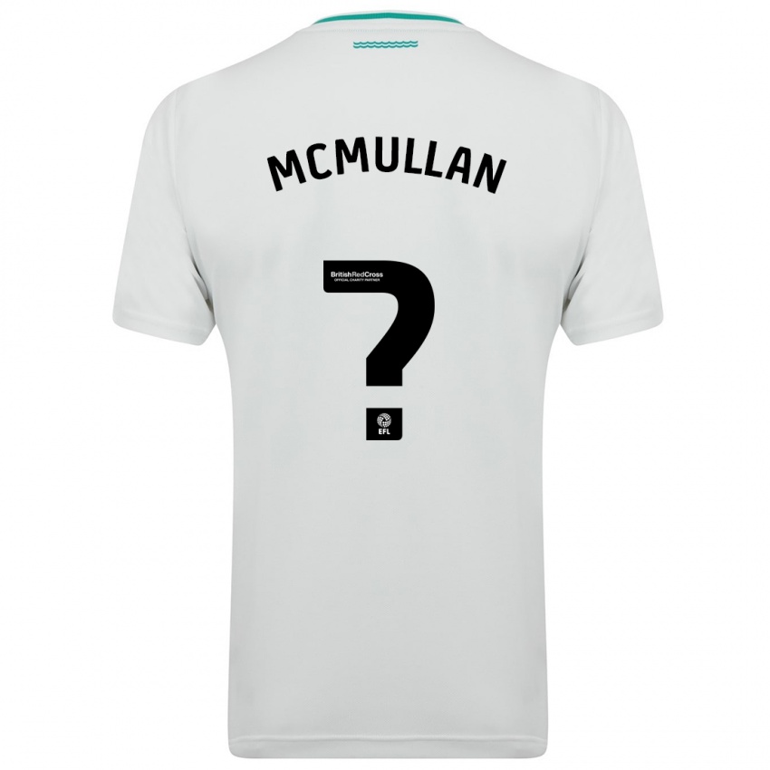 Mænd Korban Mcmullan #0 Hvid Udebane Spillertrøjer 2023/24 Trøje T-Shirt