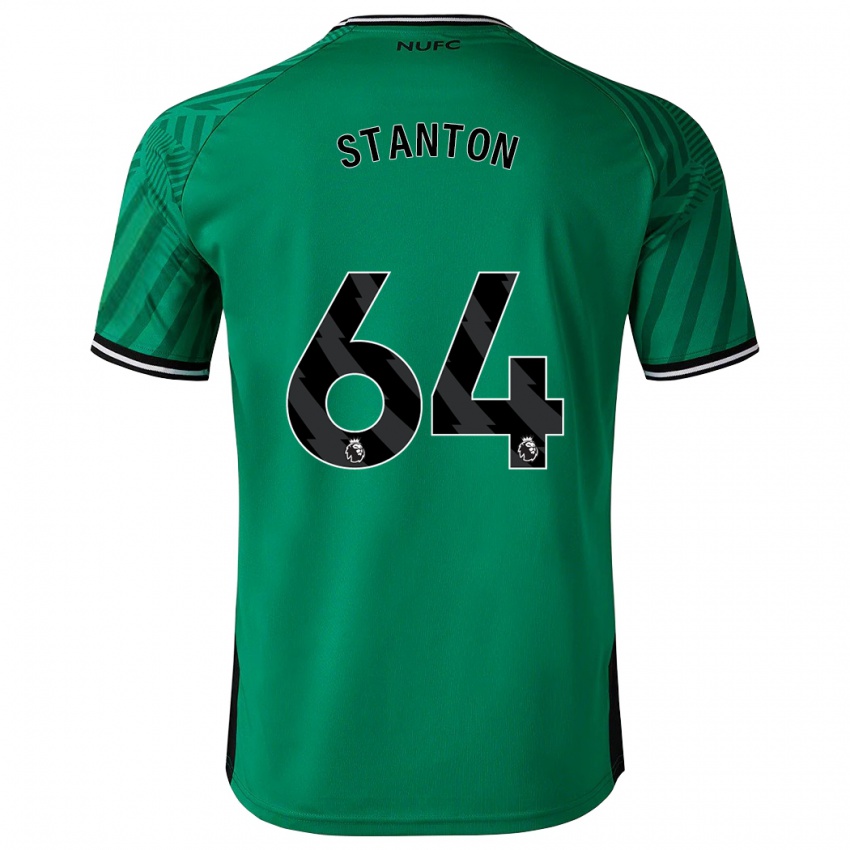 Mænd Ellis Stanton #64 Grøn Udebane Spillertrøjer 2023/24 Trøje T-Shirt