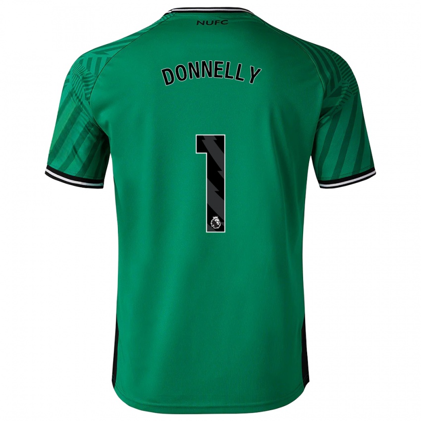 Mænd Grace Donnelly #1 Grøn Udebane Spillertrøjer 2023/24 Trøje T-Shirt