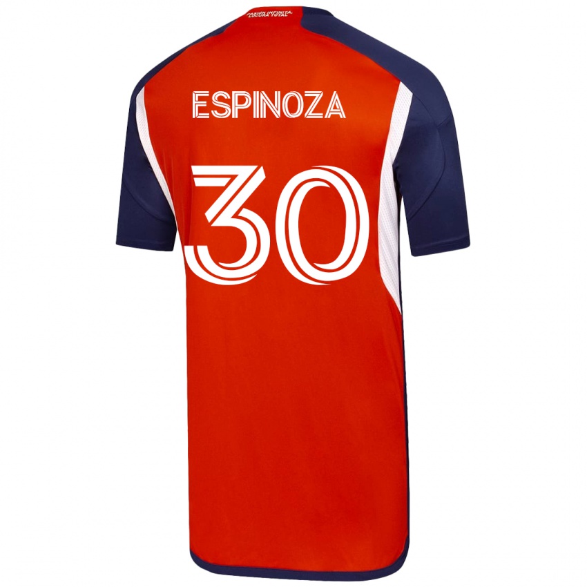 Mænd Isidora Espinoza #30 Hvid Udebane Spillertrøjer 2023/24 Trøje T-Shirt