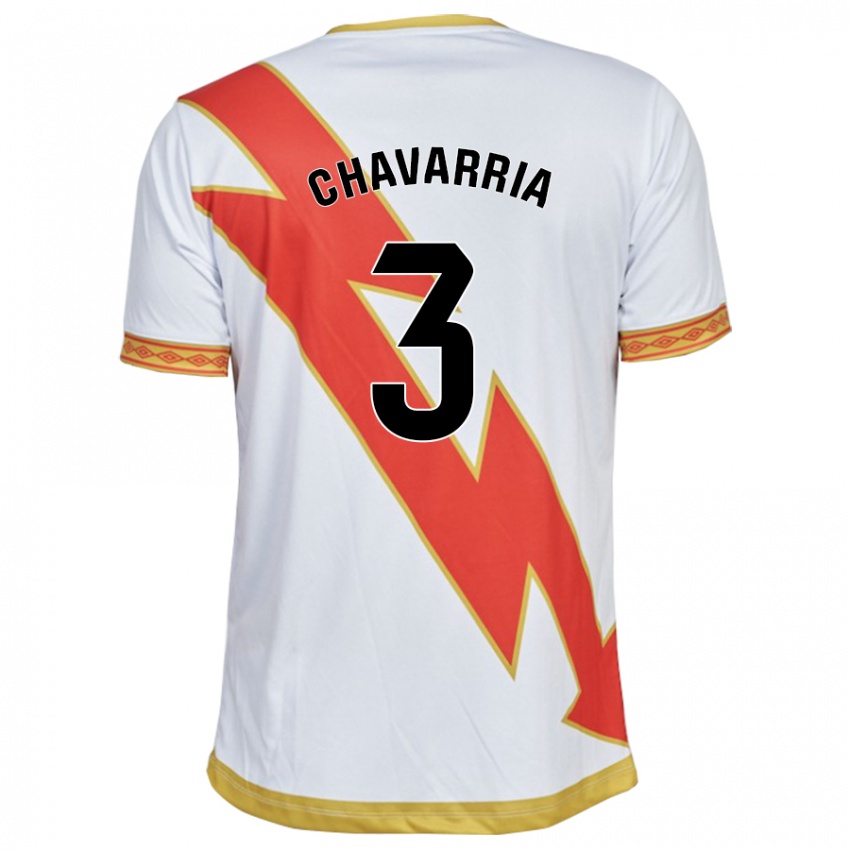 Kvinder Pep Chavarría #3 Hvid Hjemmebane Spillertrøjer 2023/24 Trøje T-Shirt