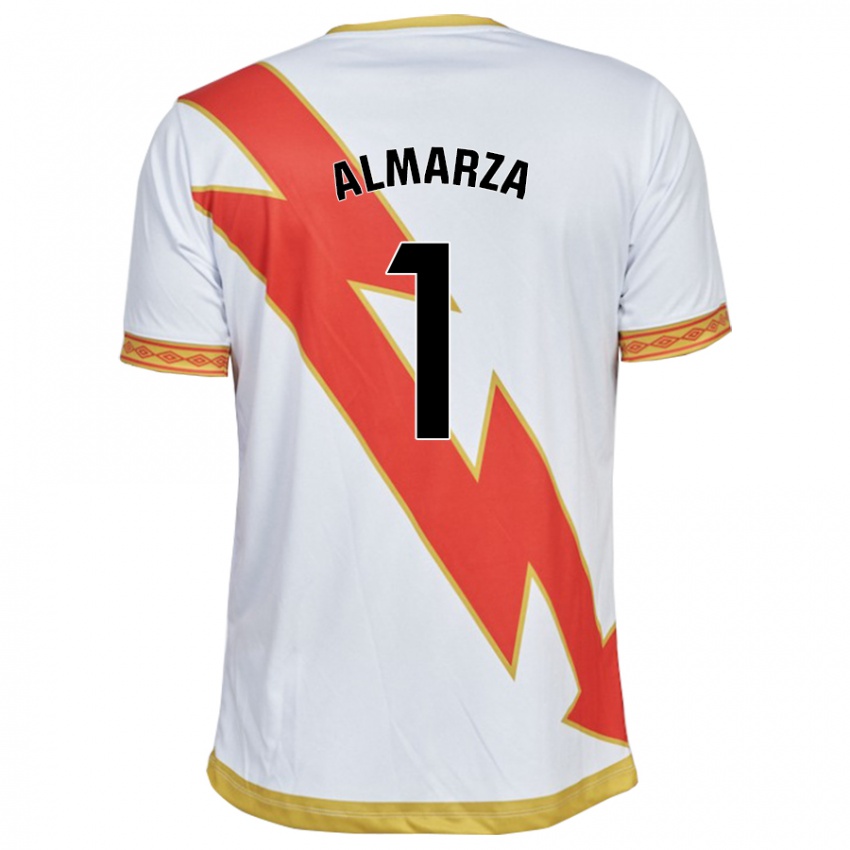 Kvinder Ana Almarza Garrido #1 Hvid Hjemmebane Spillertrøjer 2023/24 Trøje T-Shirt