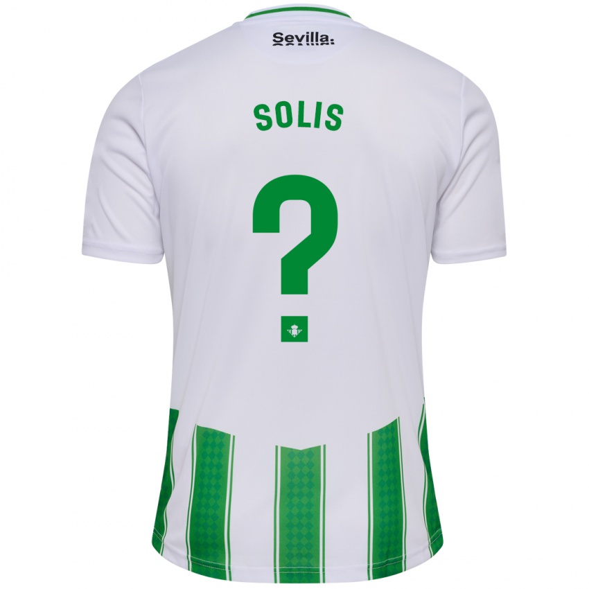 Kvinder Marcos Solís #0 Hvid Hjemmebane Spillertrøjer 2023/24 Trøje T-Shirt
