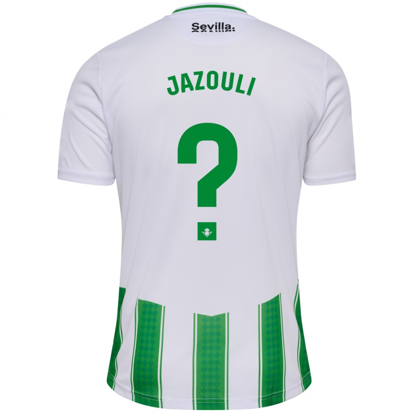 Kvinder Mohamed Jazouli #0 Hvid Hjemmebane Spillertrøjer 2023/24 Trøje T-Shirt