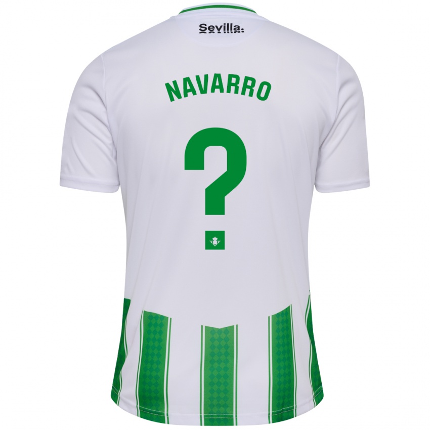 Kvinder Mario Navarro #0 Hvid Hjemmebane Spillertrøjer 2023/24 Trøje T-Shirt