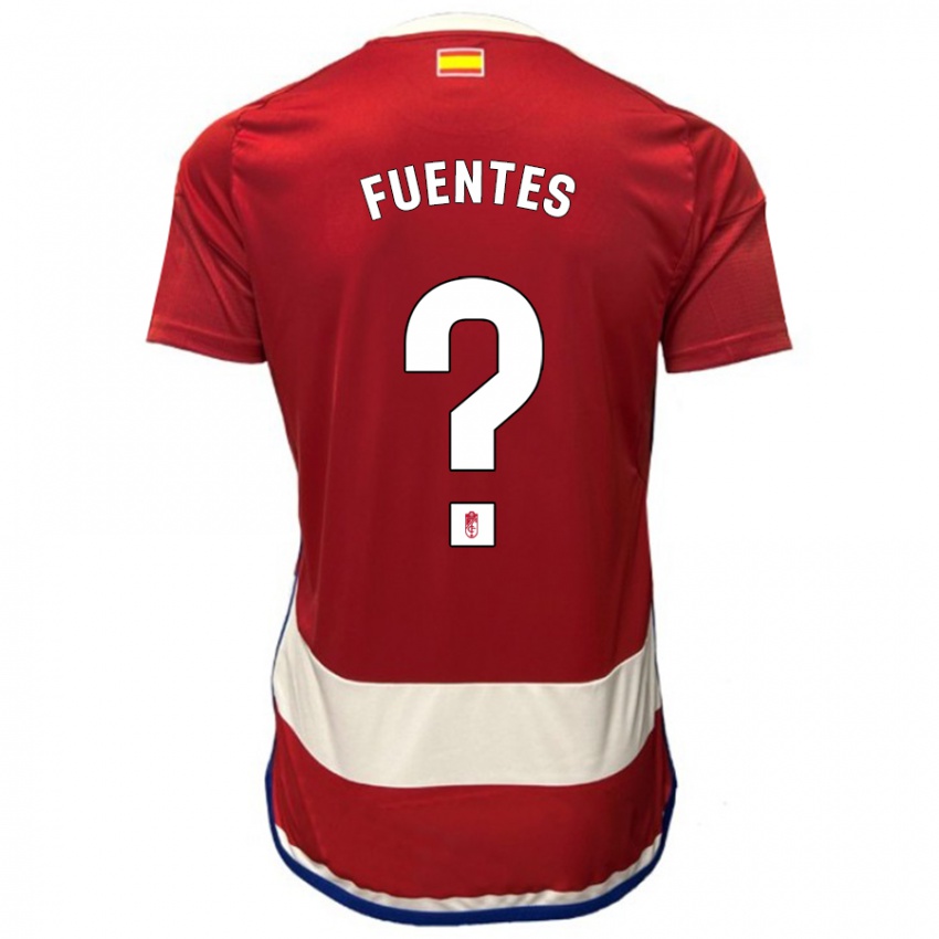 Kvinder Alejandro Fuentes #0 Rød Hjemmebane Spillertrøjer 2023/24 Trøje T-Shirt