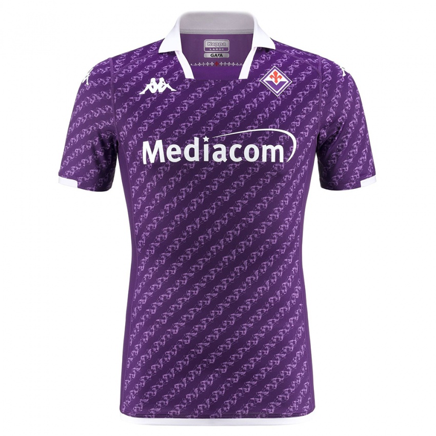 Kvinder Nicolas Gonzalez #10 Viol Hjemmebane Spillertrøjer 2023/24 Trøje T-Shirt