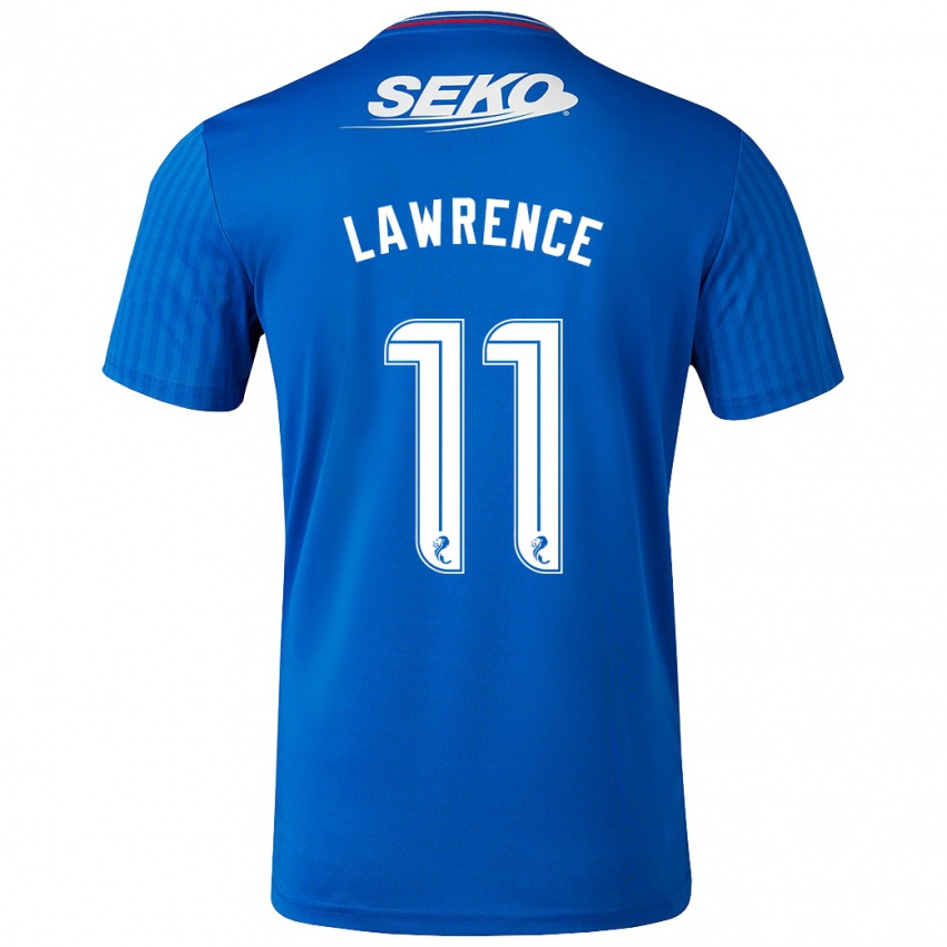 Kvinder Tom Lawrence #11 Blå Hjemmebane Spillertrøjer 2023/24 Trøje T-Shirt