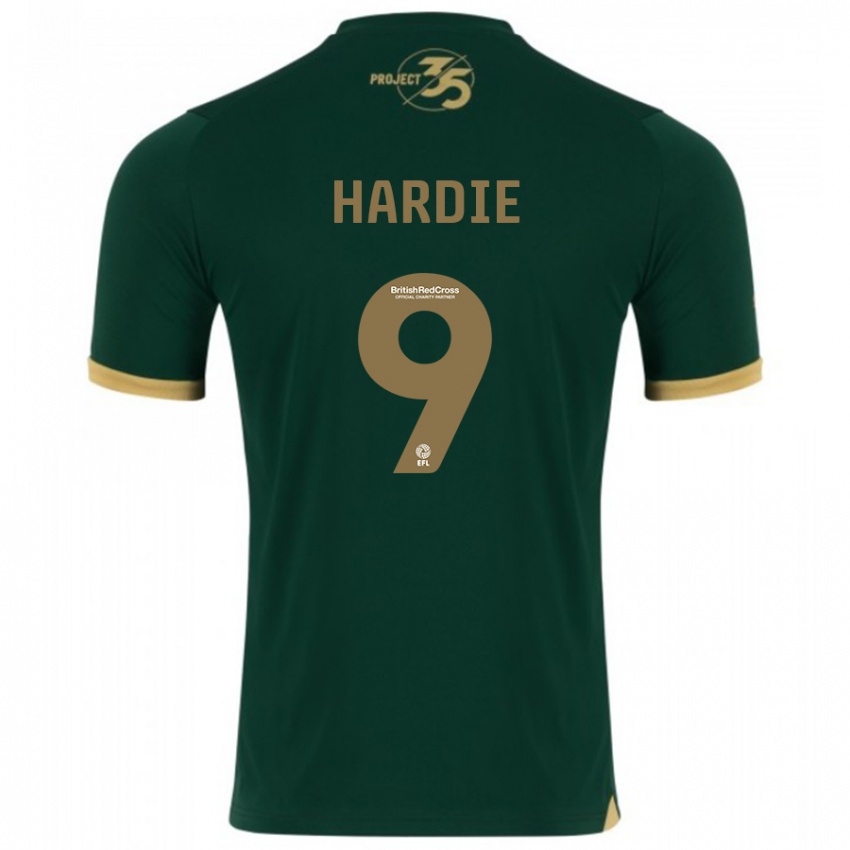Kvinder Ryan Hardie #9 Grøn Hjemmebane Spillertrøjer 2023/24 Trøje T-Shirt