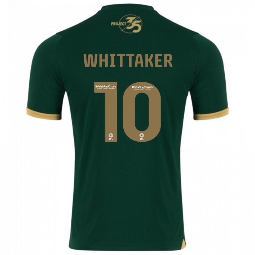 Kvinder Morgan Whittaker #10 Grøn Hjemmebane Spillertrøjer 2023/24 Trøje T-Shirt