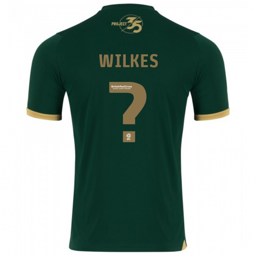 Kvinder Finley Wilkes #0 Grøn Hjemmebane Spillertrøjer 2023/24 Trøje T-Shirt