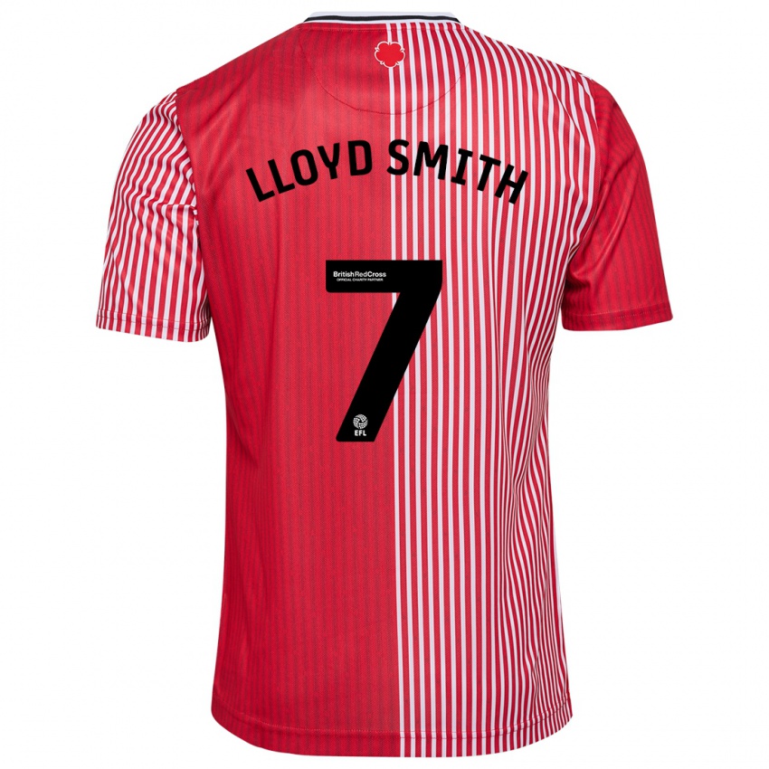 Kvinder Lexi Lloyd-Smith #7 Rød Hjemmebane Spillertrøjer 2023/24 Trøje T-Shirt