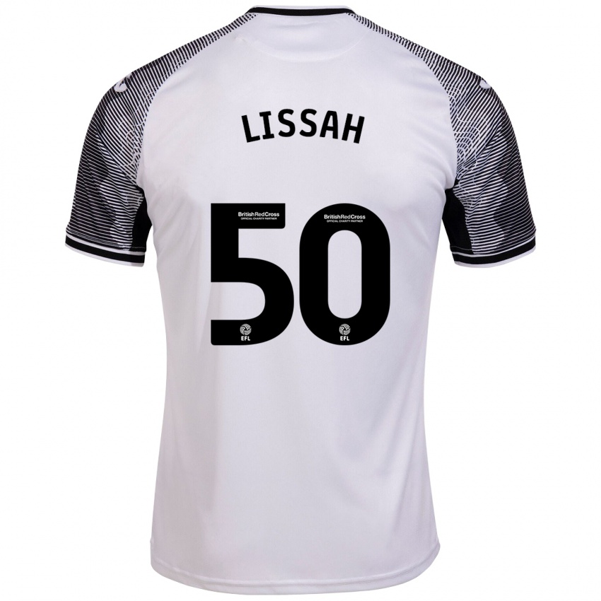 Kvinder Filip Lissah #50 Hvid Hjemmebane Spillertrøjer 2023/24 Trøje T-Shirt