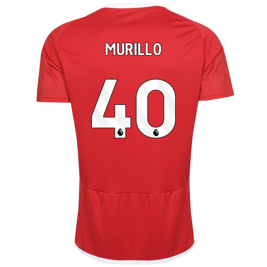 Kvinder Murillo #40 Rød Hjemmebane Spillertrøjer 2023/24 Trøje T-Shirt