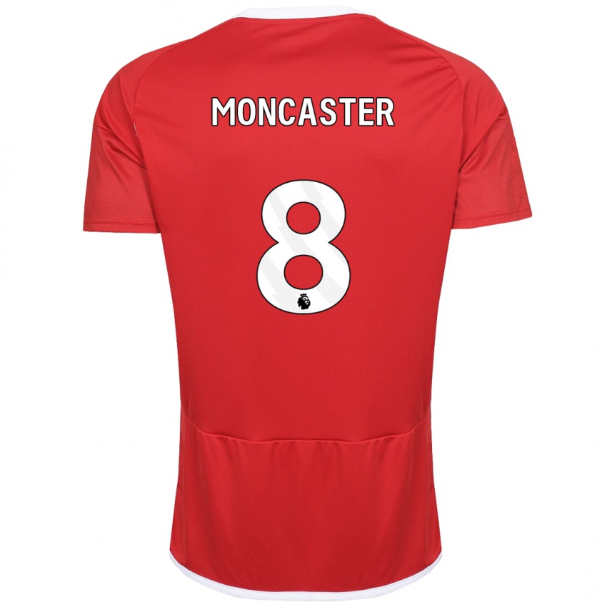 Kvinder Mai Moncaster #8 Rød Hjemmebane Spillertrøjer 2023/24 Trøje T-Shirt