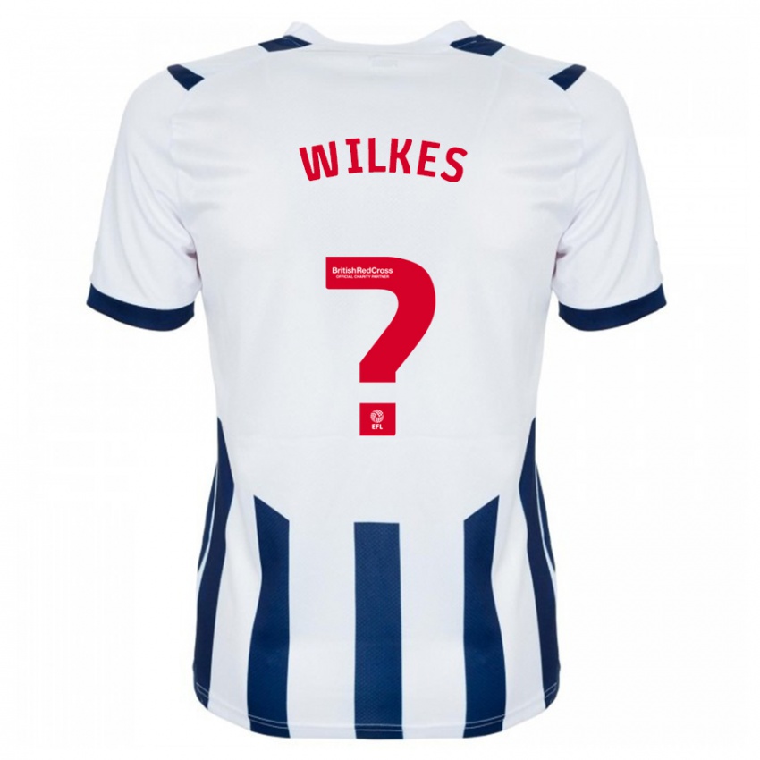 Kvinder Liam Wilkes #0 Hvid Hjemmebane Spillertrøjer 2023/24 Trøje T-Shirt