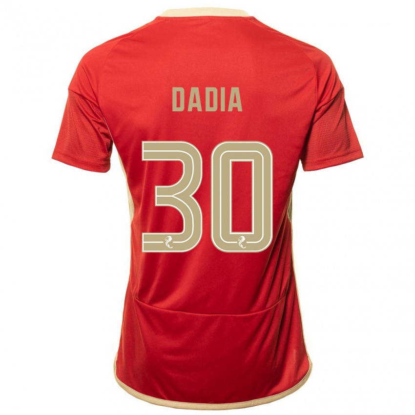 Kvinder Or Dadia #30 Rød Hjemmebane Spillertrøjer 2023/24 Trøje T-Shirt