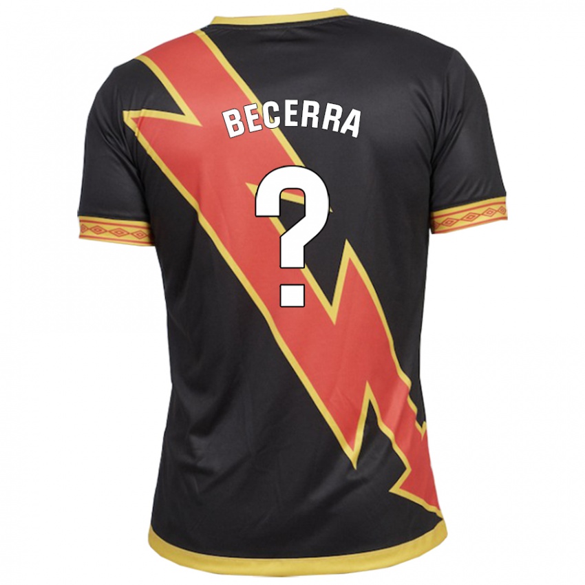 Kvinder Samuel Becerra #0 Sort Udebane Spillertrøjer 2023/24 Trøje T-Shirt