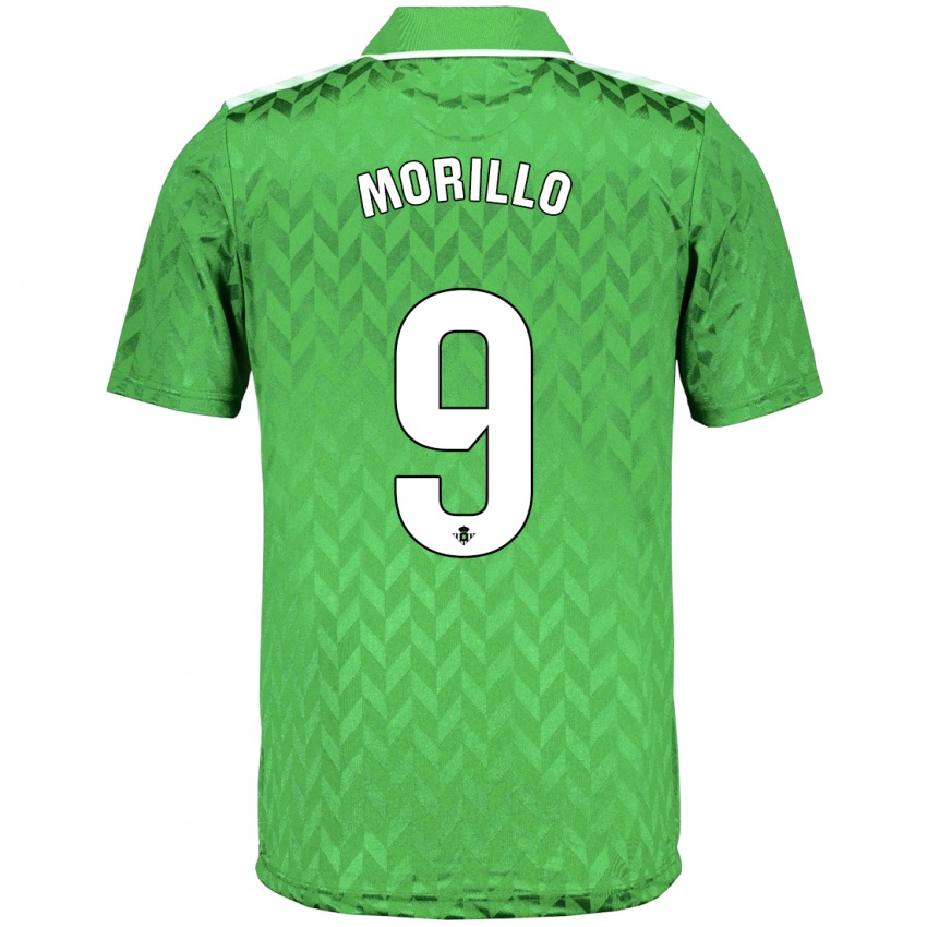 Kvinder Manu Morillo #9 Grøn Udebane Spillertrøjer 2023/24 Trøje T-Shirt