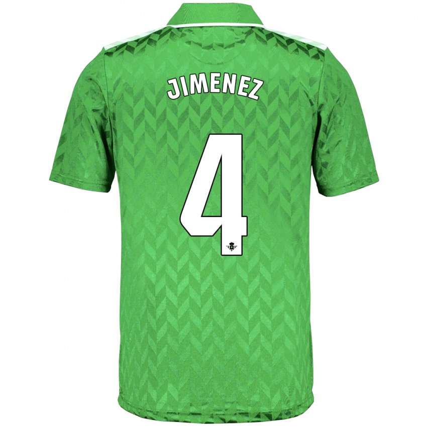 Kvinder María Jiménez Gutiérrez #4 Grøn Udebane Spillertrøjer 2023/24 Trøje T-Shirt
