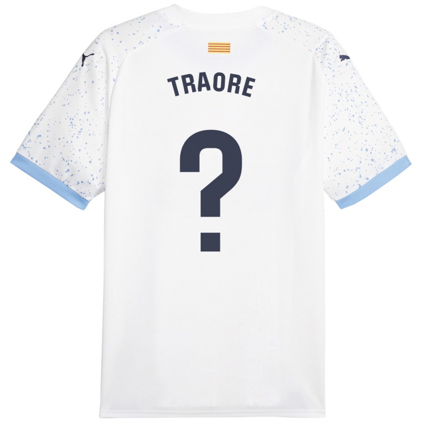 Kvinder Solo Traoré #0 Hvid Udebane Spillertrøjer 2023/24 Trøje T-Shirt