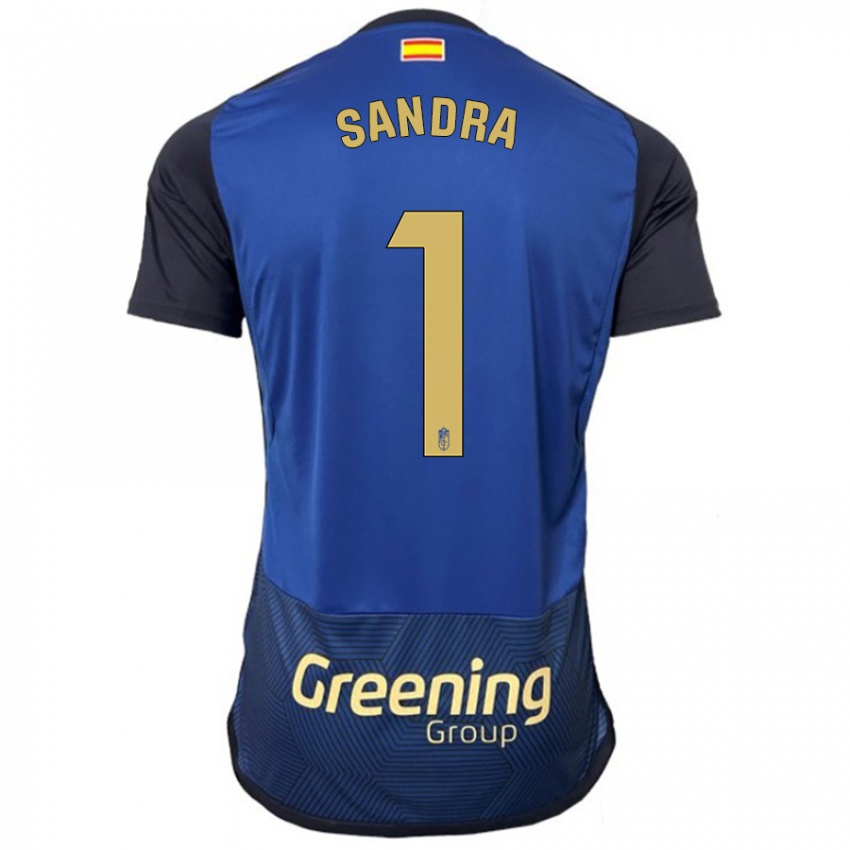 Kvinder Sandra #1 Flåde Udebane Spillertrøjer 2023/24 Trøje T-Shirt
