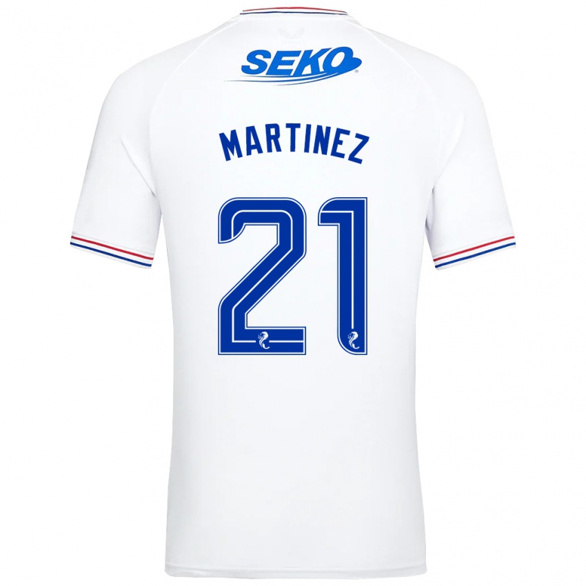 Kvinder Lisa Martinez #21 Hvid Udebane Spillertrøjer 2023/24 Trøje T-Shirt