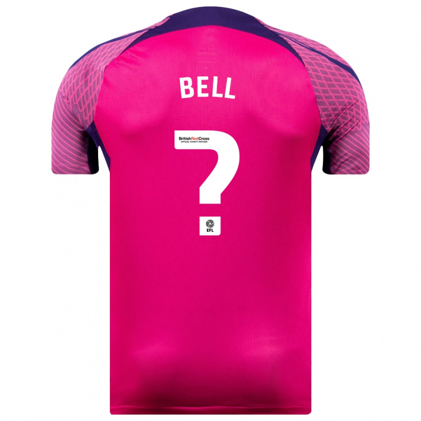 Kvinder Luke Bell #0 Lilla Udebane Spillertrøjer 2023/24 Trøje T-Shirt