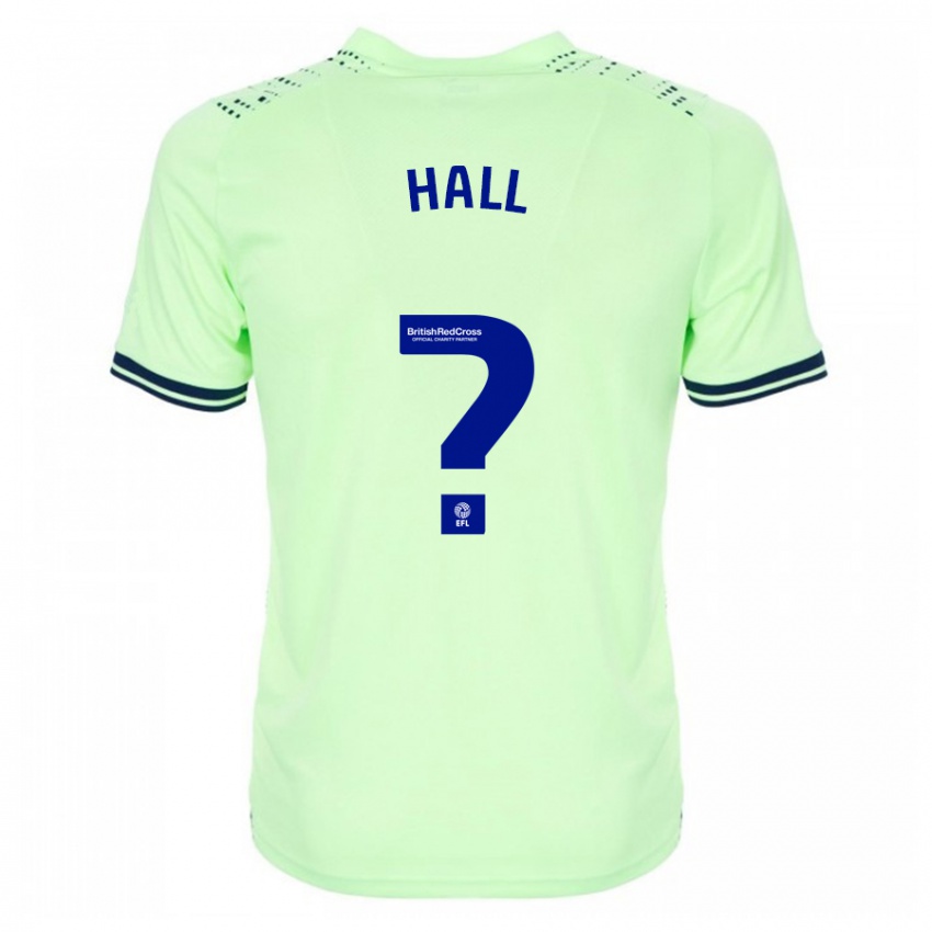 Kvinder Reece Hall #0 Flåde Udebane Spillertrøjer 2023/24 Trøje T-Shirt