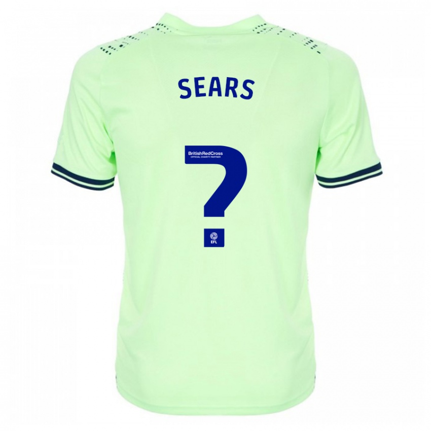Kvinder Cory Sears #0 Flåde Udebane Spillertrøjer 2023/24 Trøje T-Shirt