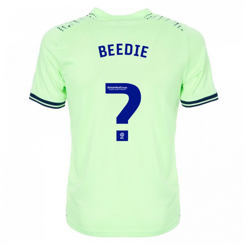 Kvinder Sam Beedie #0 Flåde Udebane Spillertrøjer 2023/24 Trøje T-Shirt