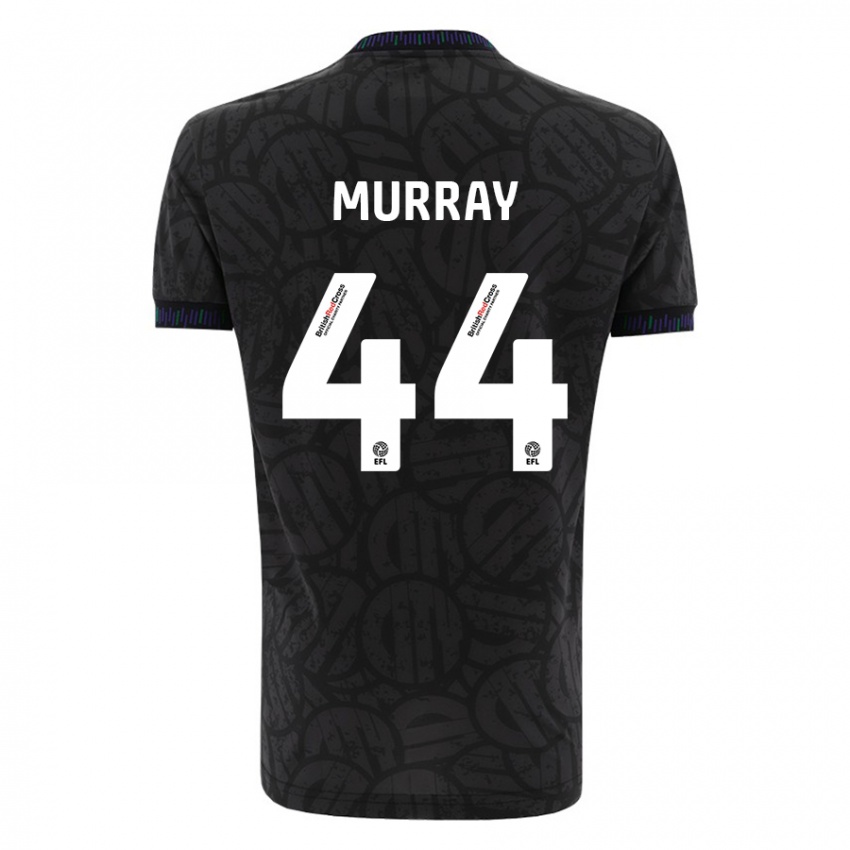 Kvinder Satara Murray #44 Sort Udebane Spillertrøjer 2023/24 Trøje T-Shirt