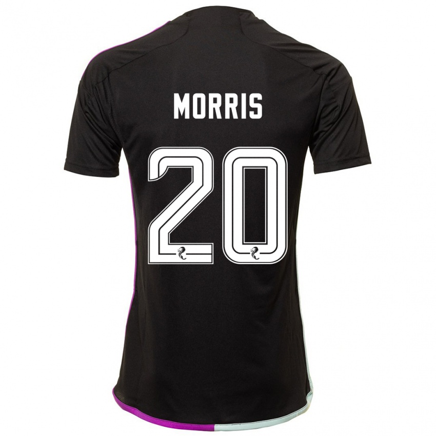 Kvinder Shayden Morris #20 Sort Udebane Spillertrøjer 2023/24 Trøje T-Shirt