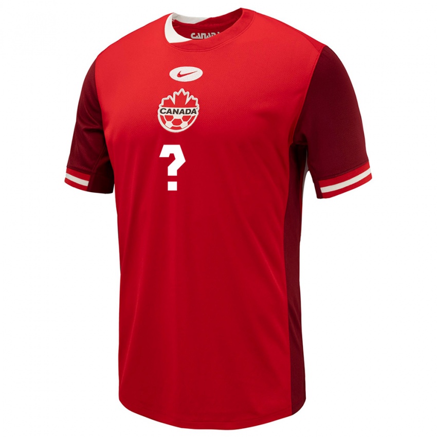 Kvinder Canada Lucas Sarakinis #0 Rød Hjemmebane Spillertrøjer 24-26 Trøje T-Shirt