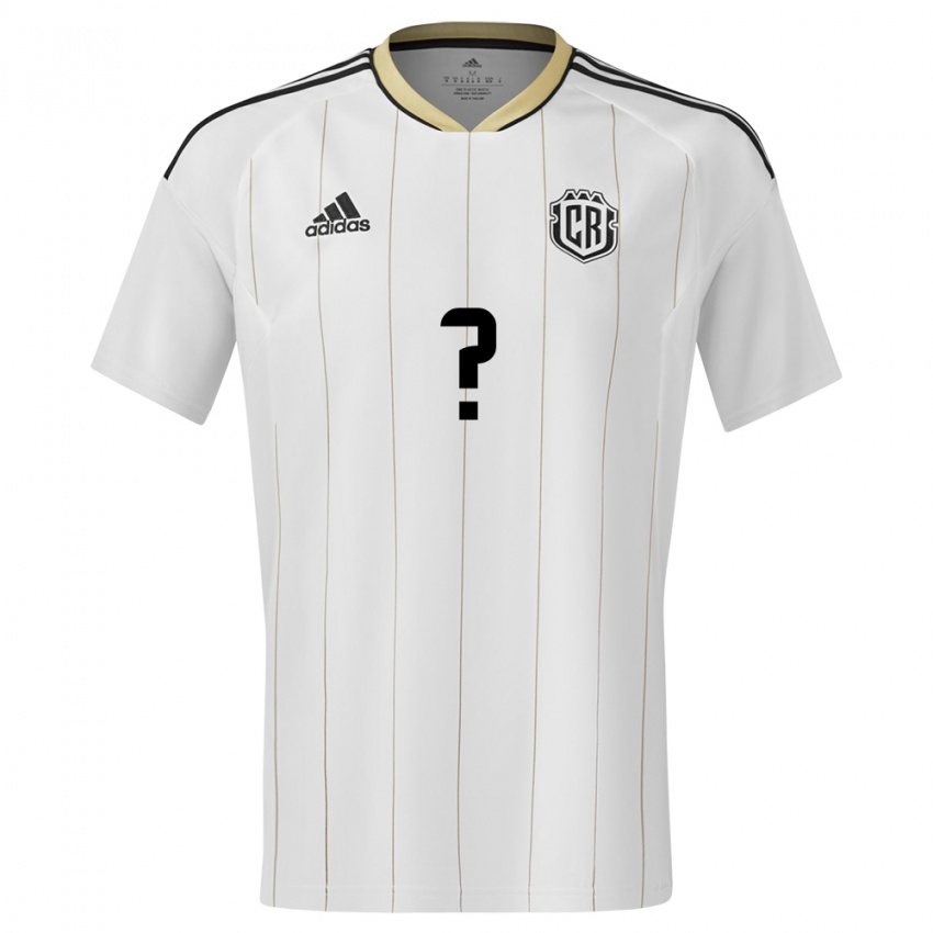 Kvinder Costa Rica Ariel Gonzalez #0 Hvid Udebane Spillertrøjer 24-26 Trøje T-Shirt