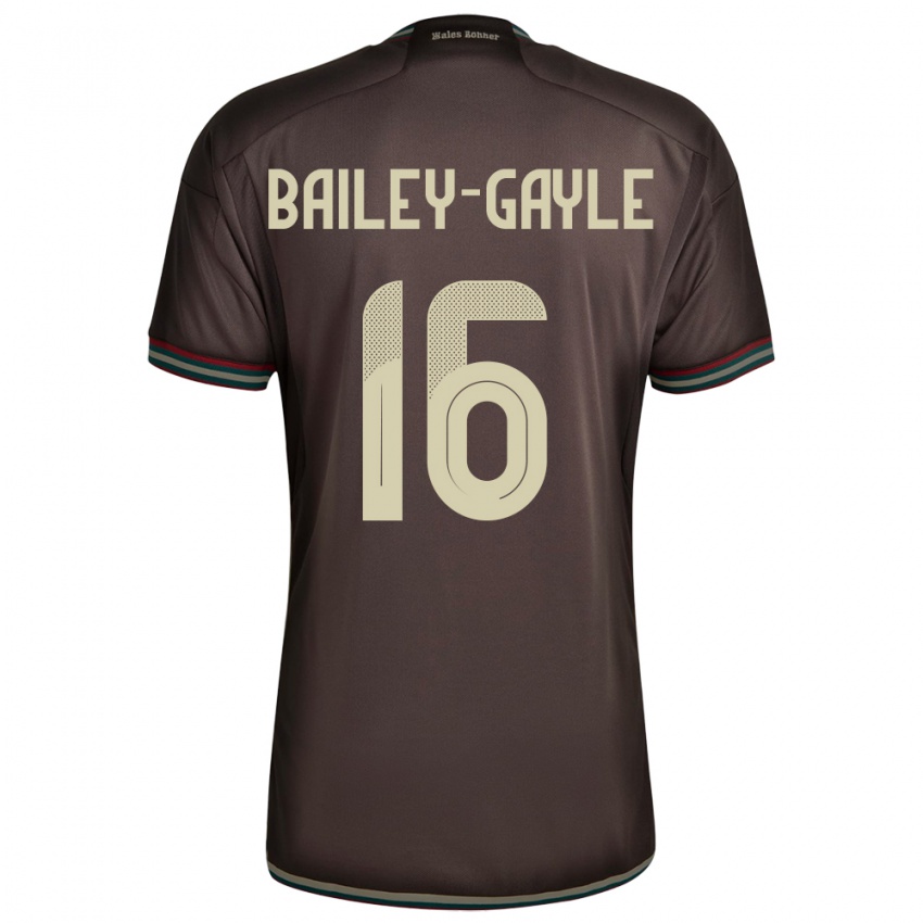 Kvinder Jamaica Paige Bailey-Gayle #16 Nat Brun Udebane Spillertrøjer 24-26 Trøje T-Shirt