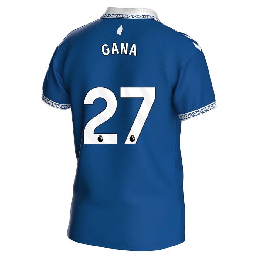 Børn Idrissa Gueye #27 Kongeblå Hjemmebane Spillertrøjer 2023/24 Trøje T-Shirt