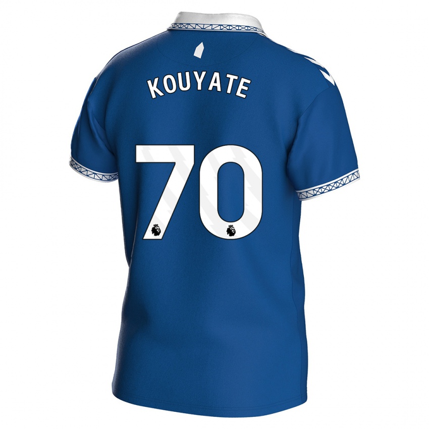Børn Katia Kouyate #70 Kongeblå Hjemmebane Spillertrøjer 2023/24 Trøje T-Shirt
