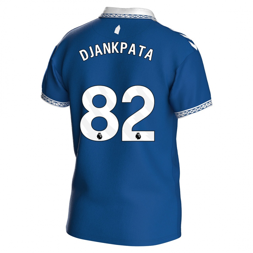 Børn Halid Djankpata #82 Kongeblå Hjemmebane Spillertrøjer 2023/24 Trøje T-Shirt