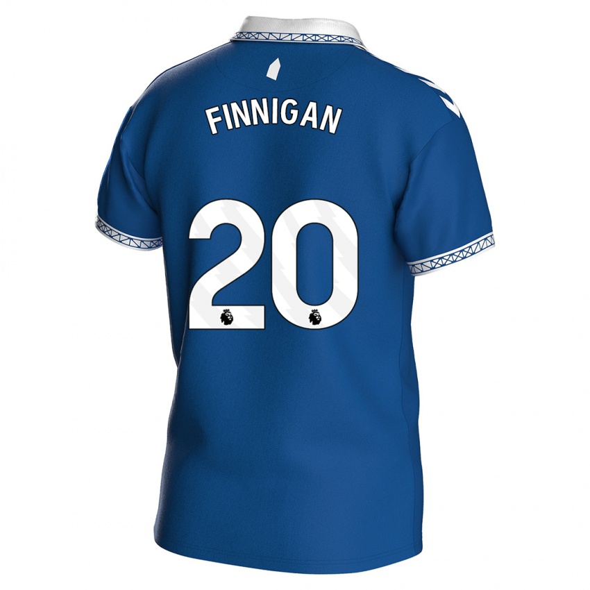 Børn Megan Finnigan #20 Kongeblå Hjemmebane Spillertrøjer 2023/24 Trøje T-Shirt