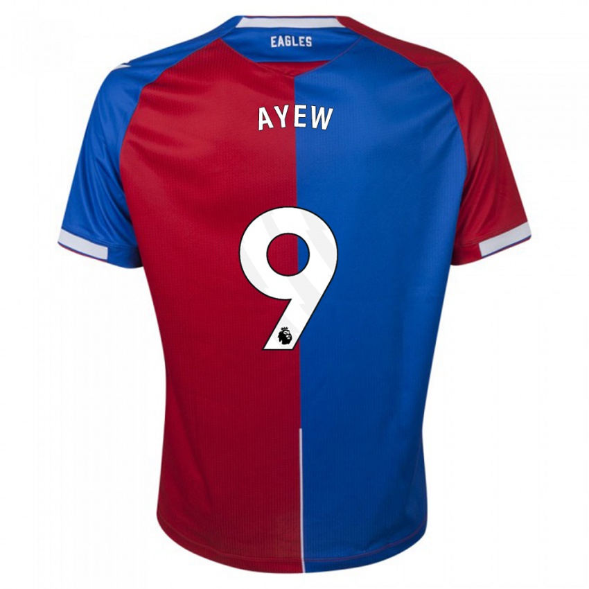 Børn Ayew #9 Rød Blå Hjemmebane Spillertrøjer 2023/24 Trøje T-Shirt