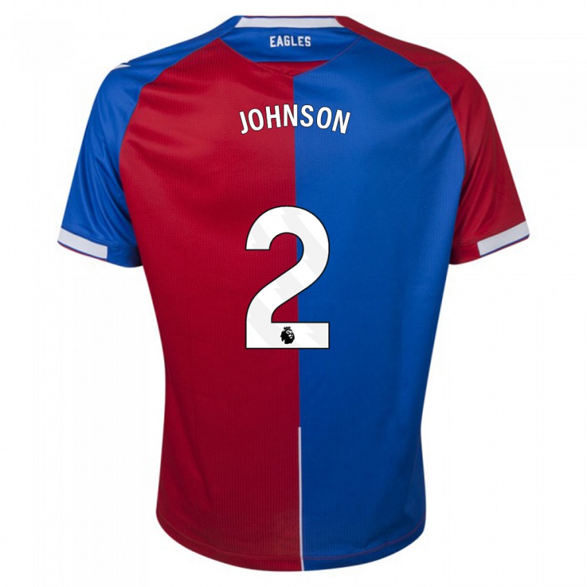 Børn Annabel Johnson #2 Rød Blå Hjemmebane Spillertrøjer 2023/24 Trøje T-Shirt