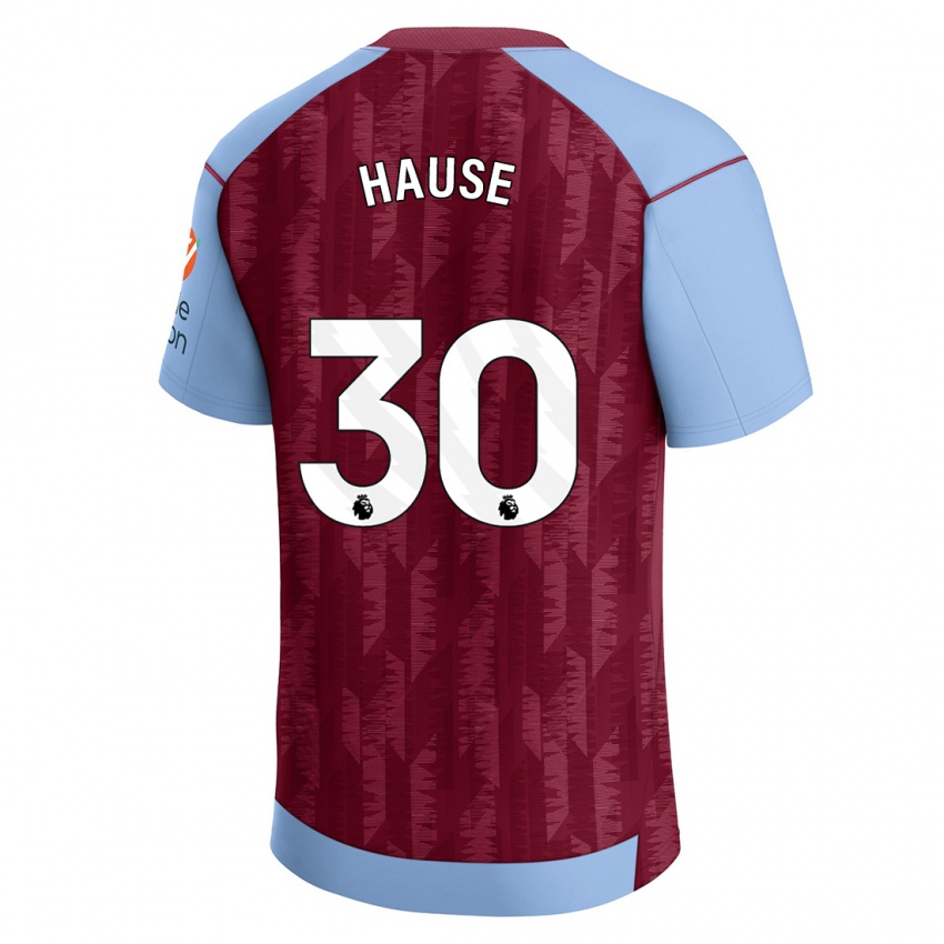 Børn Kortney Hause #30 Klaret Blå Hjemmebane Spillertrøjer 2023/24 Trøje T-Shirt