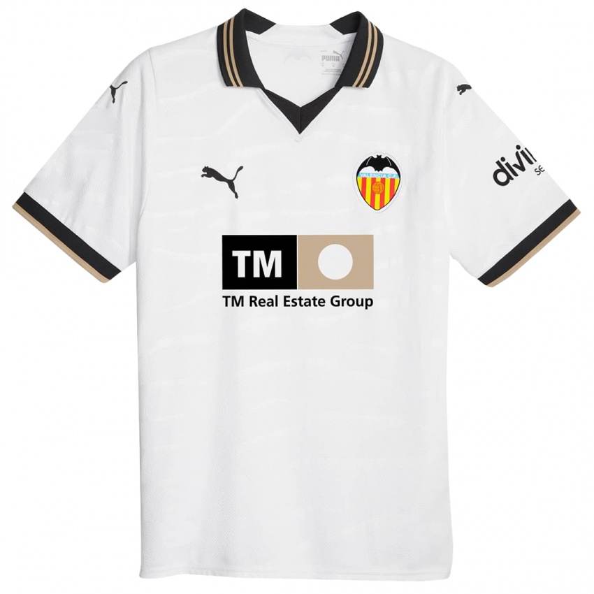 Børn Nil Ruiz #13 Hvid Hjemmebane Spillertrøjer 2023/24 Trøje T-Shirt