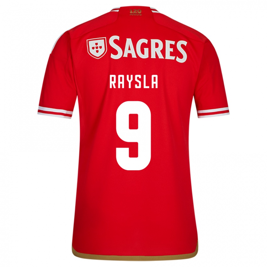 Børn Nycole Raysla #9 Rød Hjemmebane Spillertrøjer 2023/24 Trøje T-Shirt