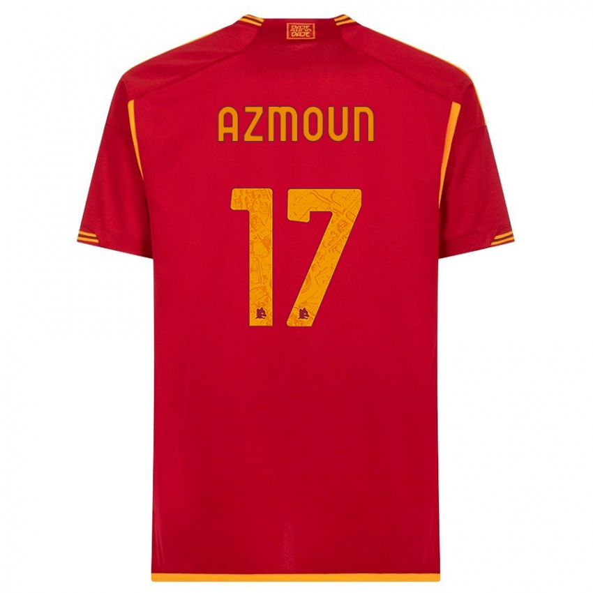 Børn Sardar Azmoun #17 Rød Hjemmebane Spillertrøjer 2023/24 Trøje T-Shirt