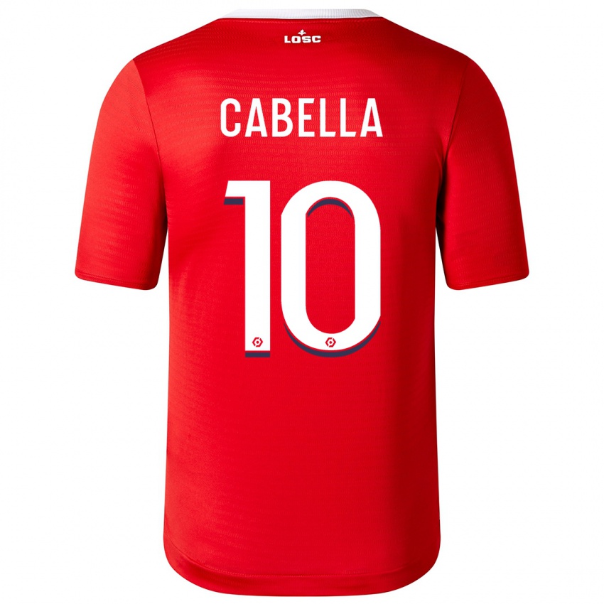Børn Rémy Cabella #10 Rød Hjemmebane Spillertrøjer 2023/24 Trøje T-Shirt