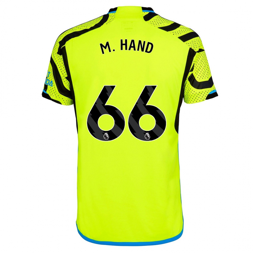 Børn Ismail Oulad M'hand #66 Gul Udebane Spillertrøjer 2023/24 Trøje T-Shirt